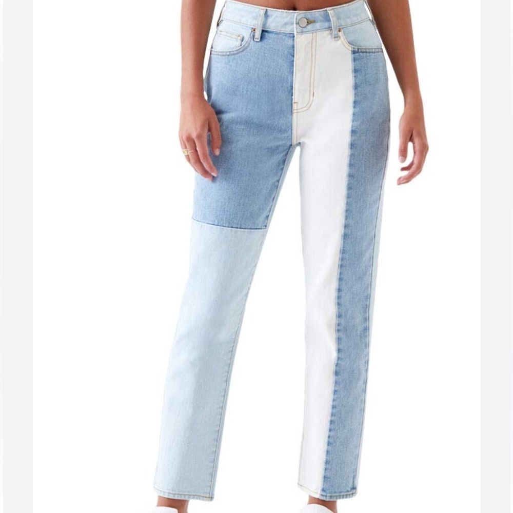 Pacsun Hopper Patch Mom Jeans